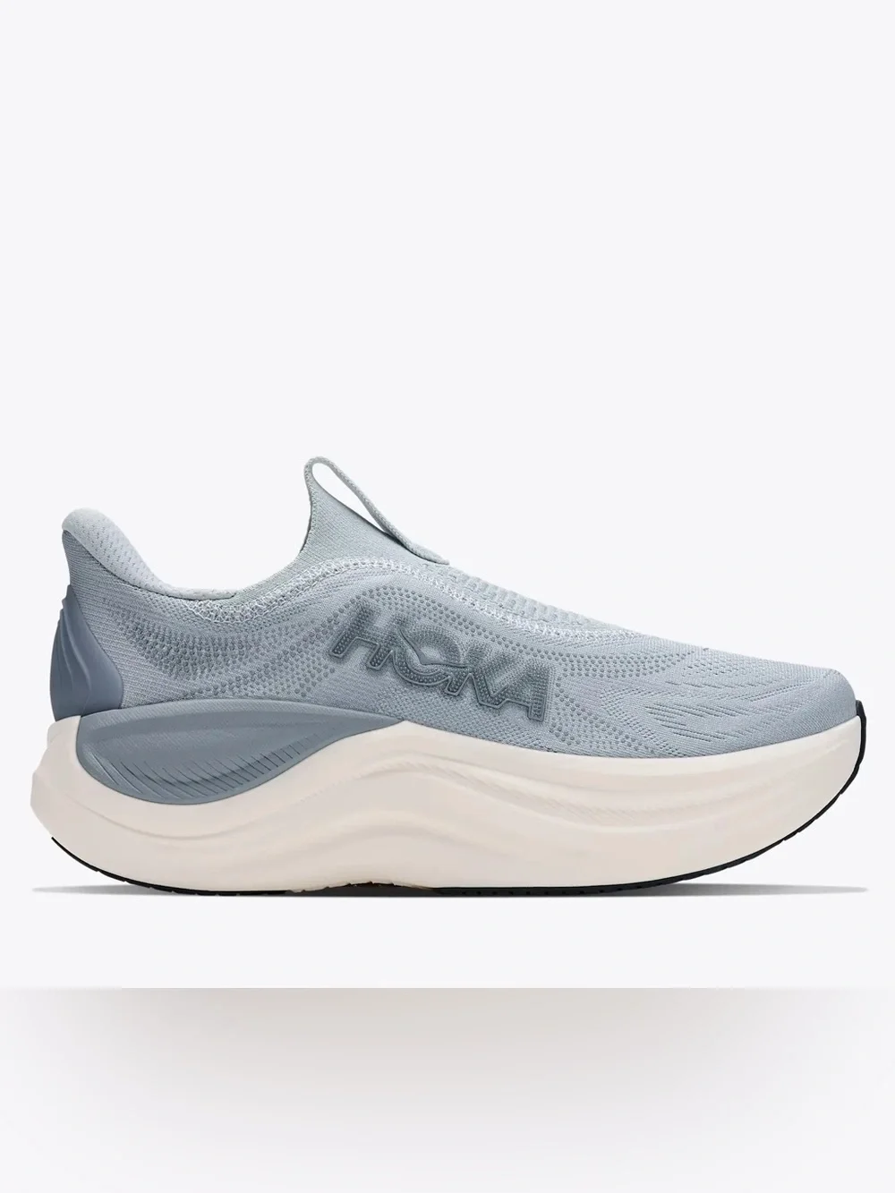 HOKA Women’s Skyward Laceless Recovery Shoes Mineral Blue / Washed Blue
